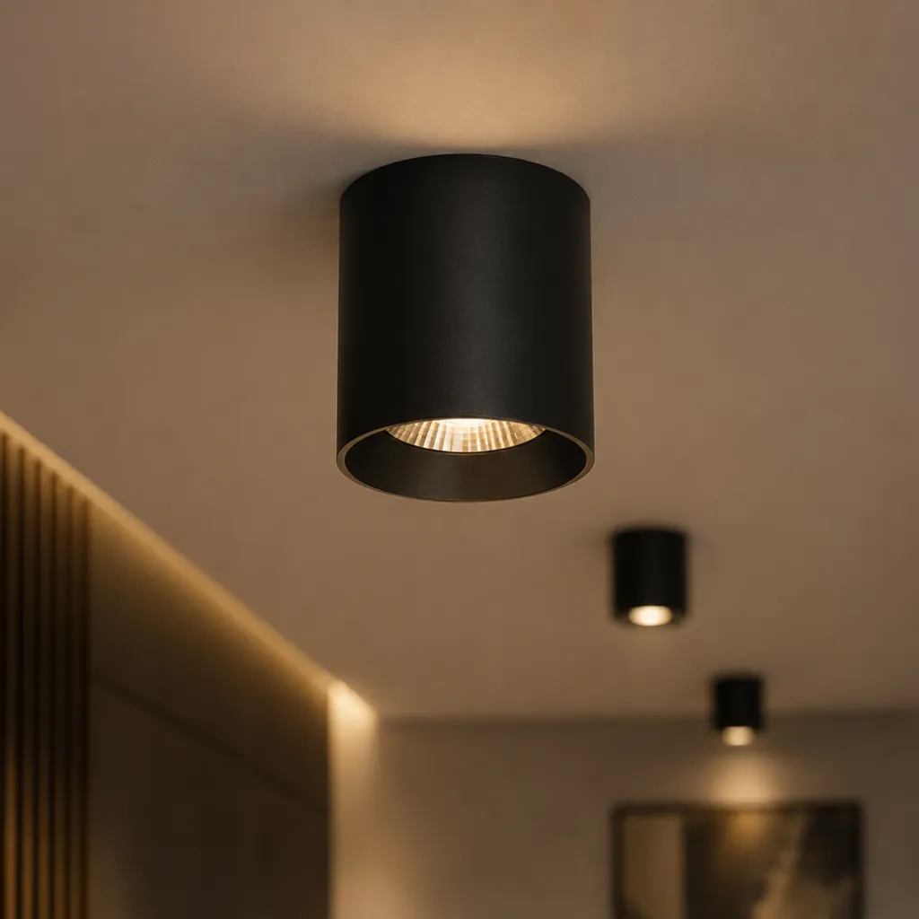 Belatrix cylinder light for modern architectural and interior lighting projects