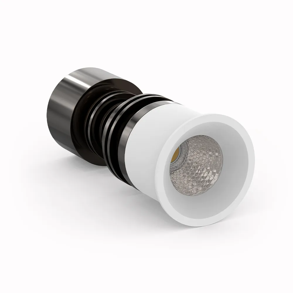 Belatrix Dyson COB light in PKW finish for premium interior lighting