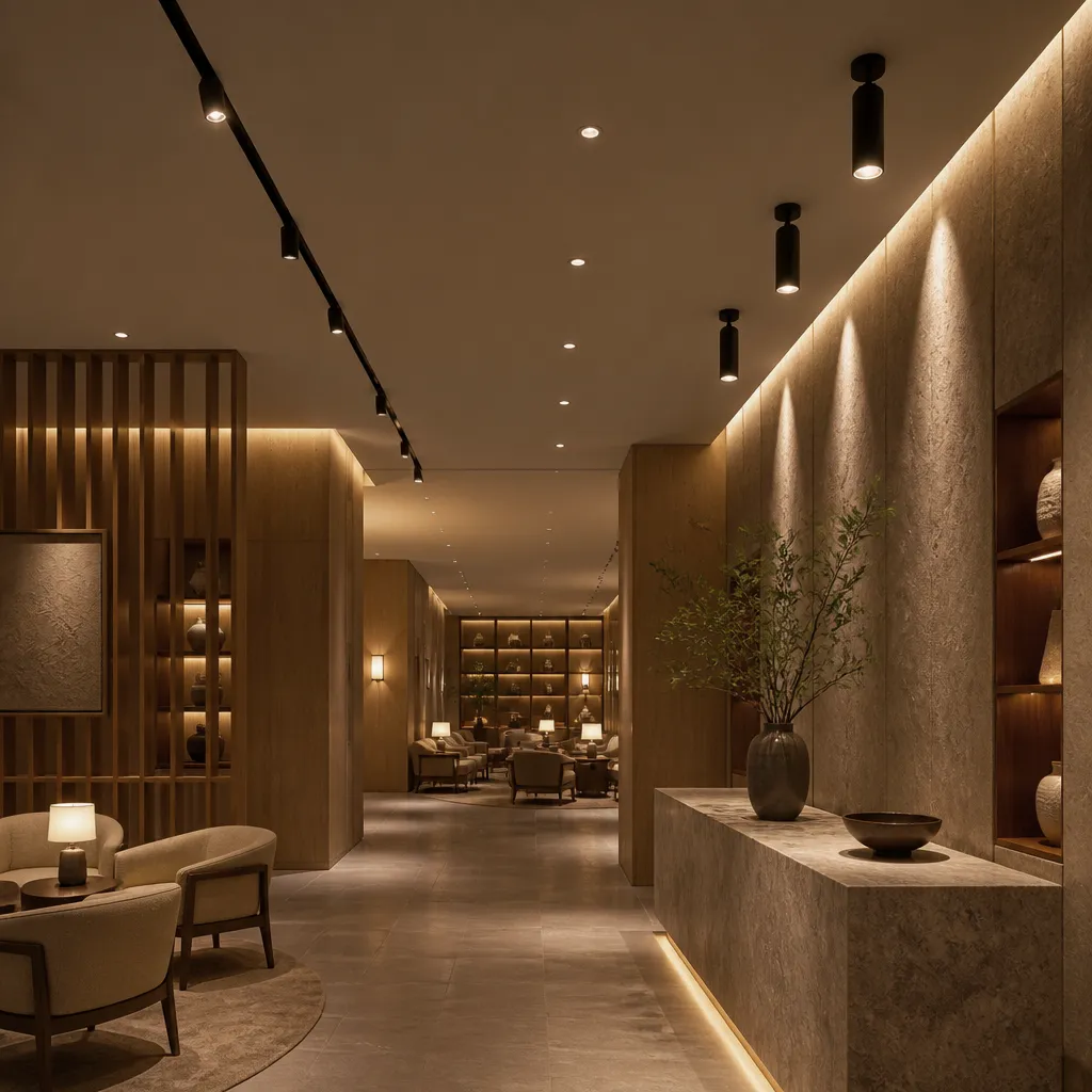 Hospitality lighting solutions for hotels restaurants and cafes