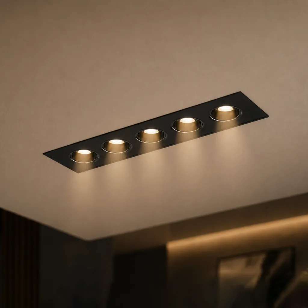 Belatrix laser light with narrow beam architectural lighting design