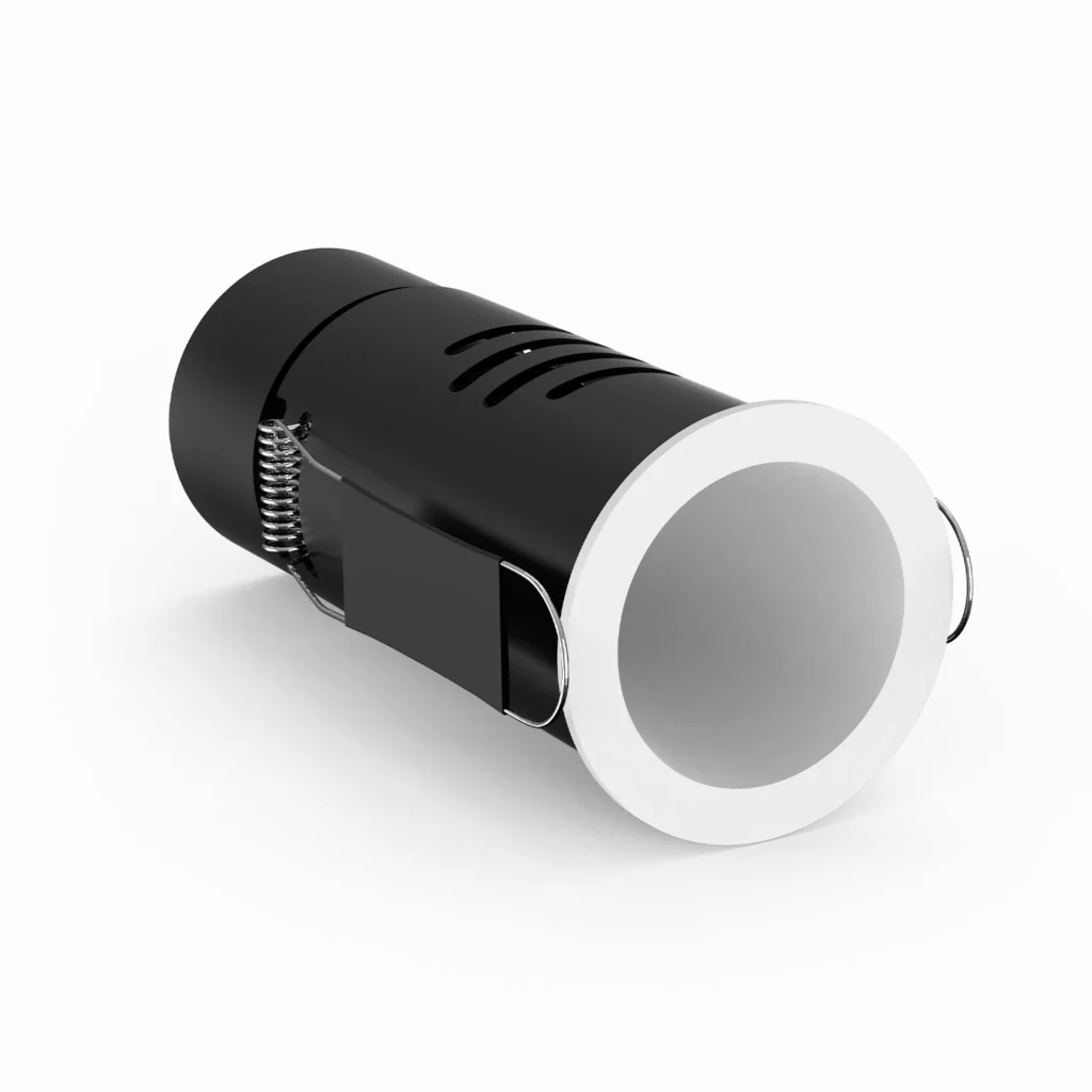 Belatrix Pencil COB light in PKW finish with clean recessed design for premium interior lighting
