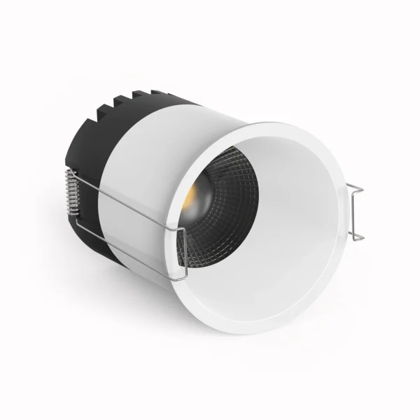 Belatrix Vitara COB light in PKW finish with deep reflector for premium interior lighting